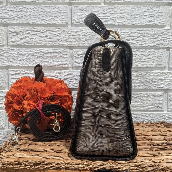 Brahmin Brinley Armor Pennfield satchel - Picture 3 of 8